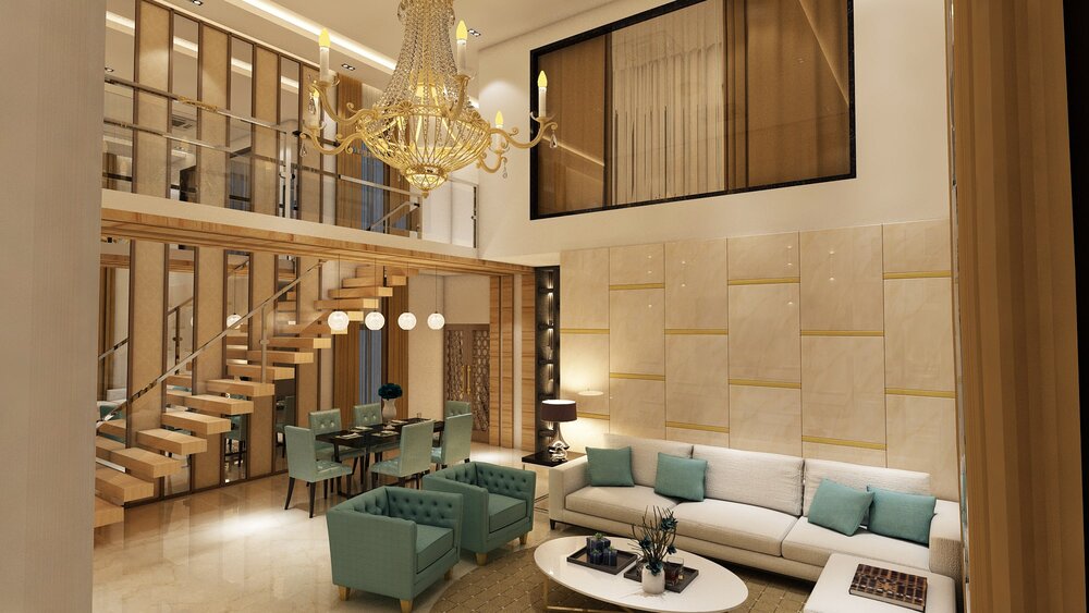 Living Room Interior Designing Principles for Apartments & Villa