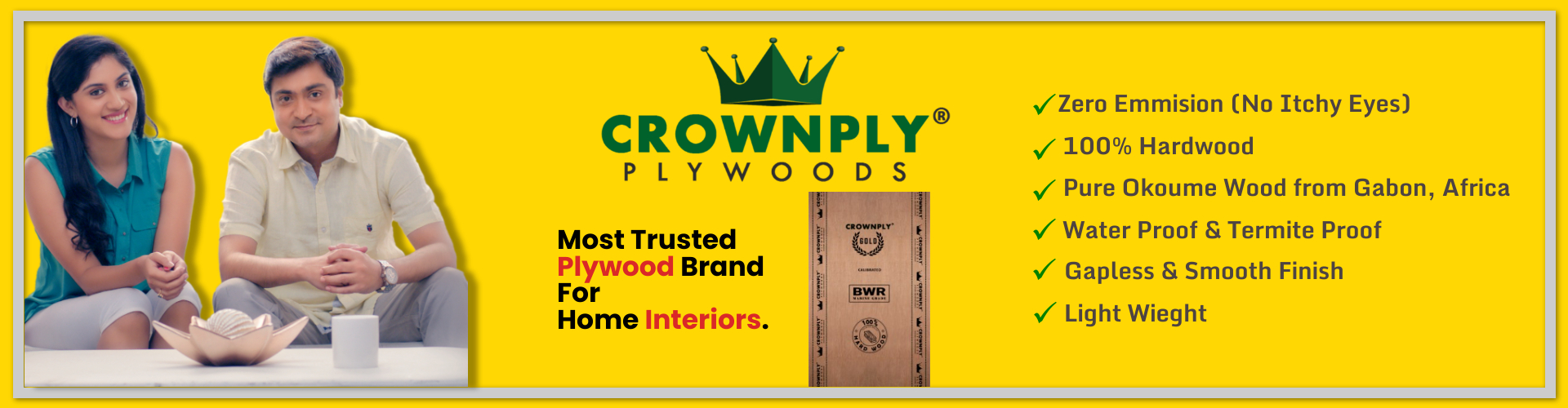 Crownply Gold Plywoods