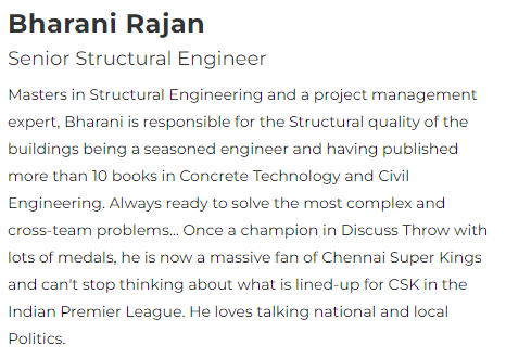 Bharani Rajan
